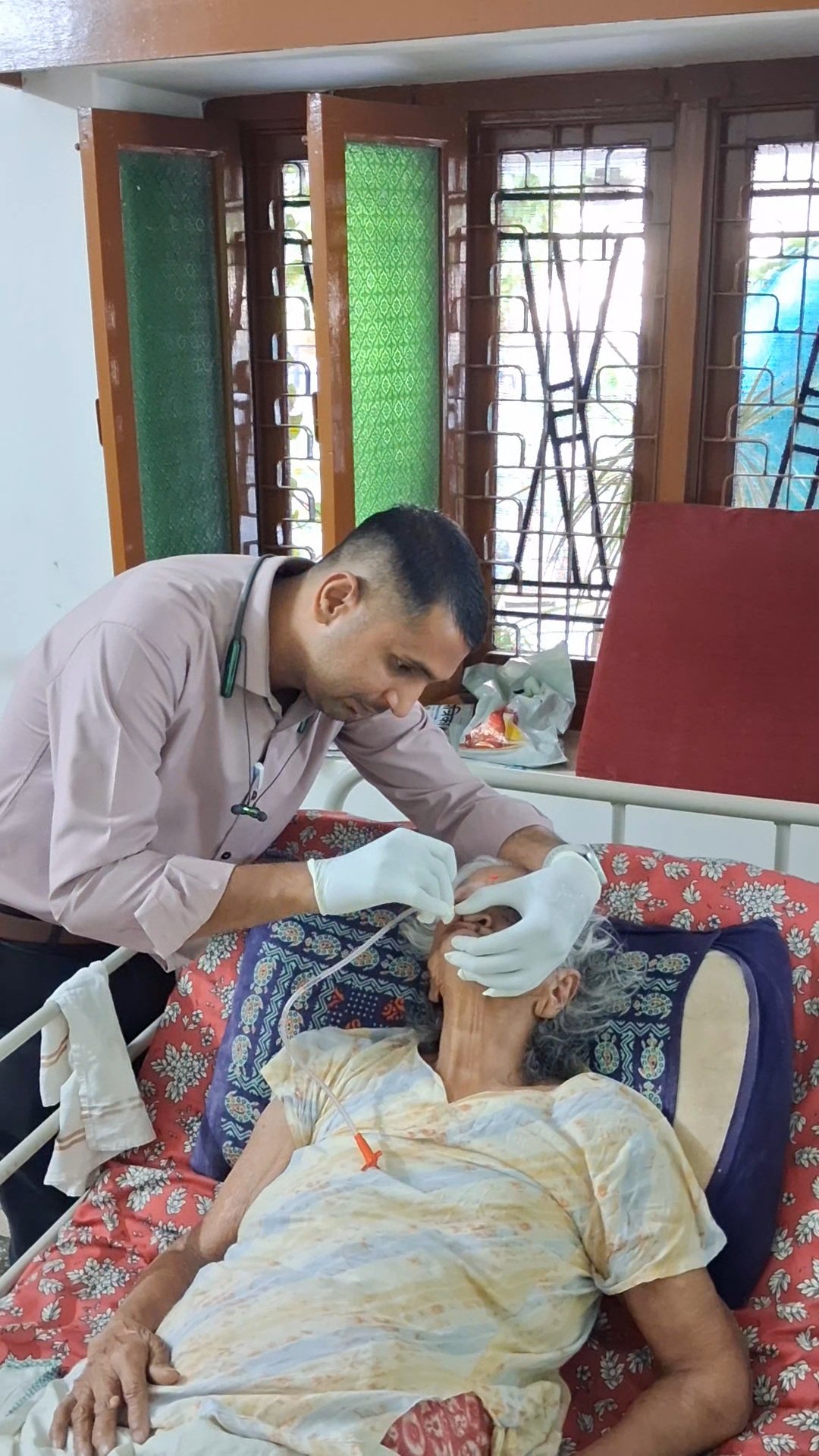 Nurse with Patient